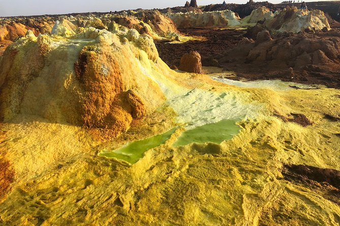 4-Day Tour: Tigray Churches & Danakil Depression Adventure. - Day 3: Danakil Desert Sunrise Pits, Then Camp Time at the Craters