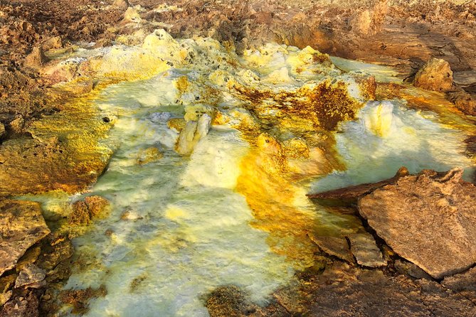 4-Day Tour: Tigray Churches & Danakil Depression Adventure. - Day 2: Erta Ale’s Lava Lake Setting, Then Dallol Salt Colors