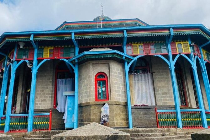 Addis Ababa Full Day City Tour - Entoto Natural Park: panoramic Addis Ababa with St. George’s in the mix
