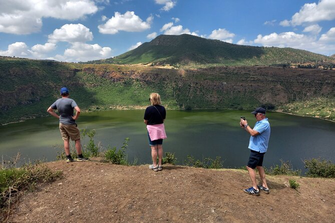 Addis City Tour & Crater Lakes excursions in Debreziet! - Crater-lake stops and the optional boat ride plan