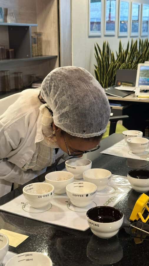 Ethiopia coffee cupping class/Ethiopian food injera making - Coffee cupping session, what you learn in 45 minutes