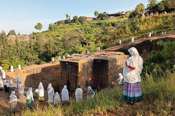 Lalibela Rock Churches Guided Tour - The Northwestern Cluster morning: six churches and the Jerusalem symbol